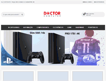 Tablet Screenshot of doctorcomputer.com.br